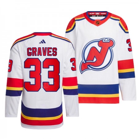 New Jersey Devils tröja Ryan Graves 33 Adidas 2022-23 Vit Reverse Retro 2.0 Authentic - NHL Tröjor Herr New Jersey Devils tröja Ryan Graves 33 Adidas 2022-23 Vit Reverse Retro 2.0 Authentic - NHL Tröjor Herr